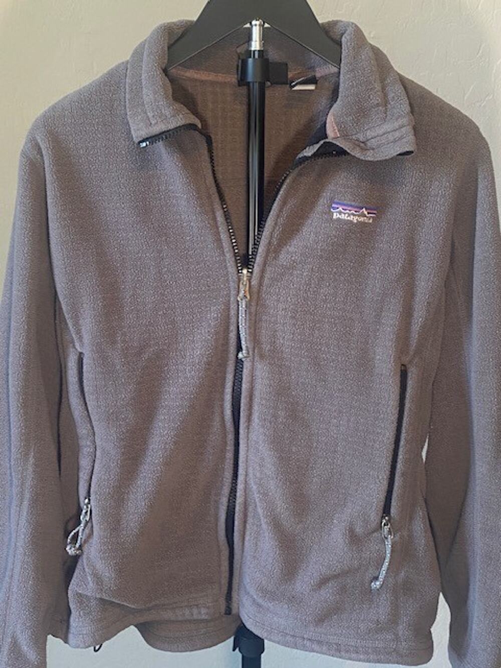 Vintage Patagonia Synchilla Fleece Jacket Women's M Gray Full Zip USA Made